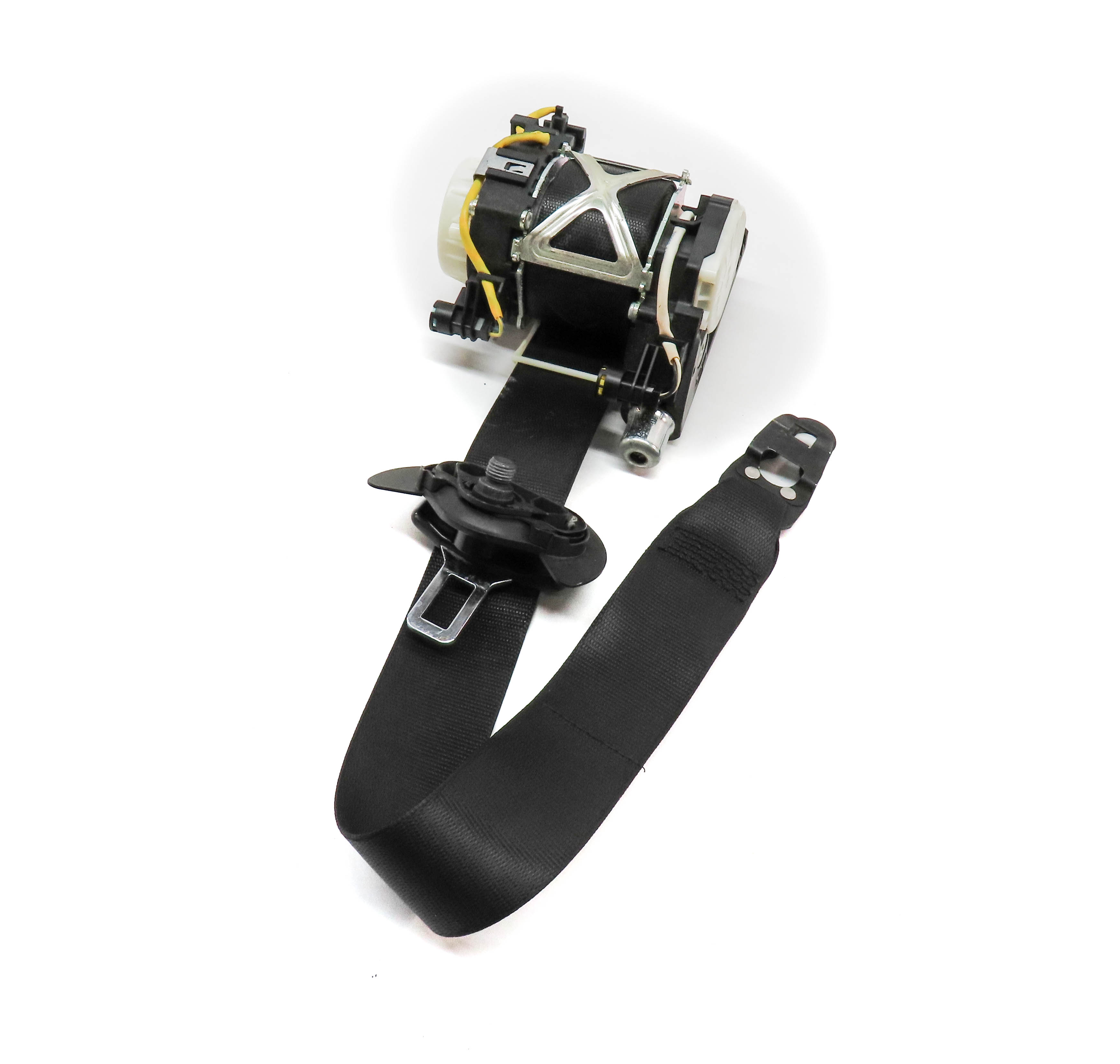 10-16 PORSCHE PANAMERA (970 G1) FRONT RIGHT PASSENGER SEATBELT RETRACTOR (Black) — exact item pictured